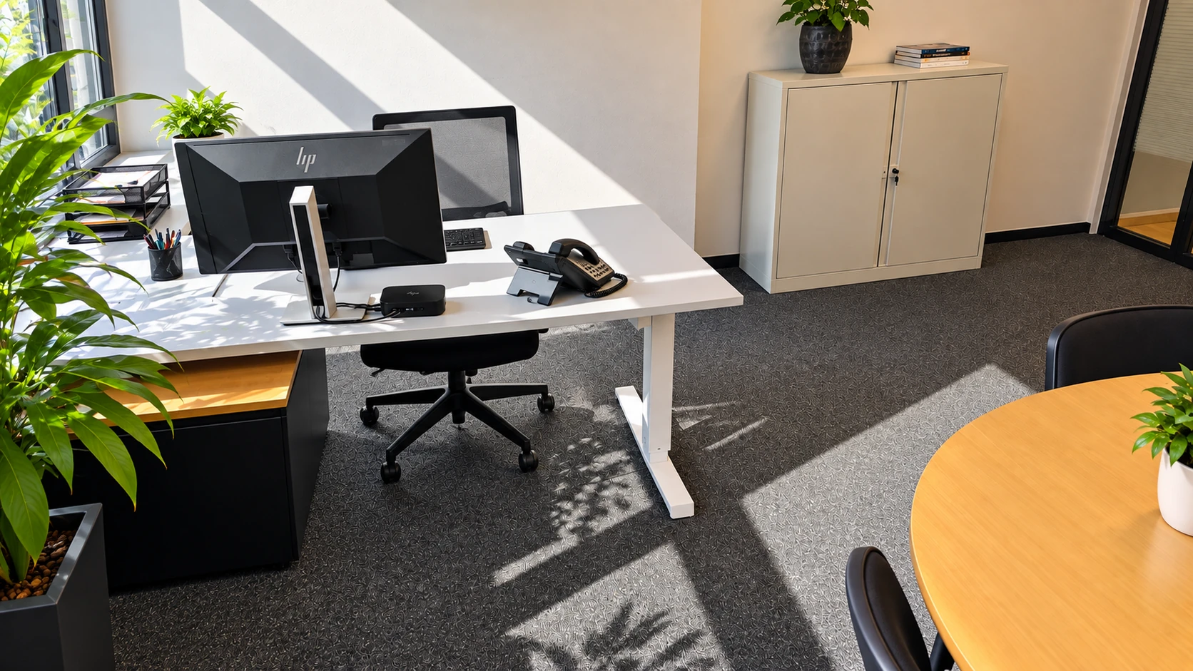 Trappenhuis na schoonmaak